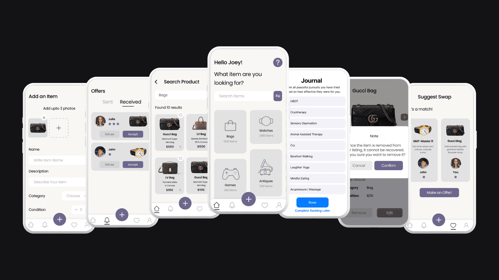Swap It Now — interface preview