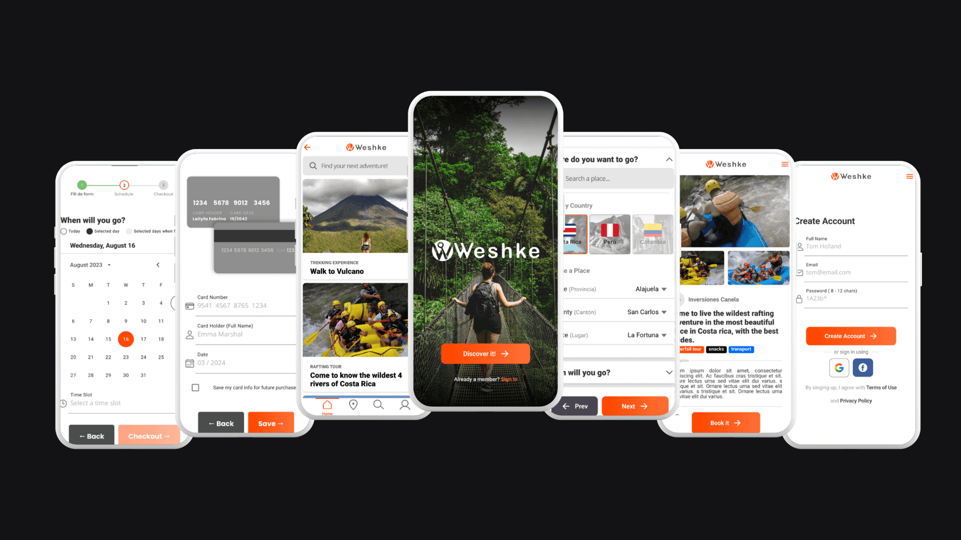 Weshke — interface preview